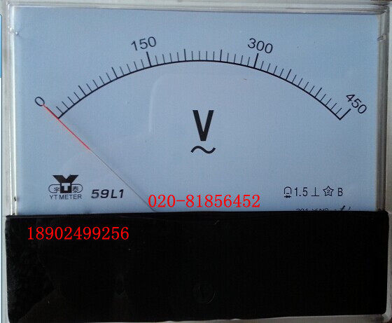 交流电压表59L1-450V 59L1-500V 59L1-600V 59L1-V