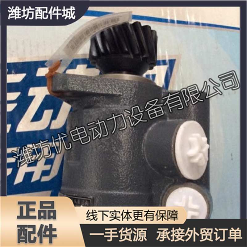 潍柴动力WP10柴油发动机配件原厂液压泵612600130267转向助力泵
