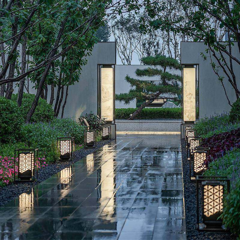 户外新中式庭院灯太阳能柱头灯围墙灯园林景观灯花园别墅灯具,畜牧/养殖物资,畜牧/养殖器械,淘宝优惠券,粉丝福利购,淘宝优惠卷