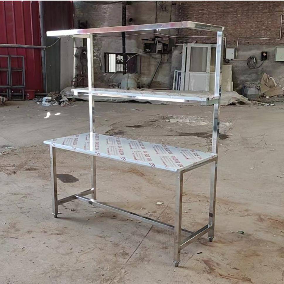 不锈钢工作台车间件操作分拣台实验室流水线平板检验桌子多功能
