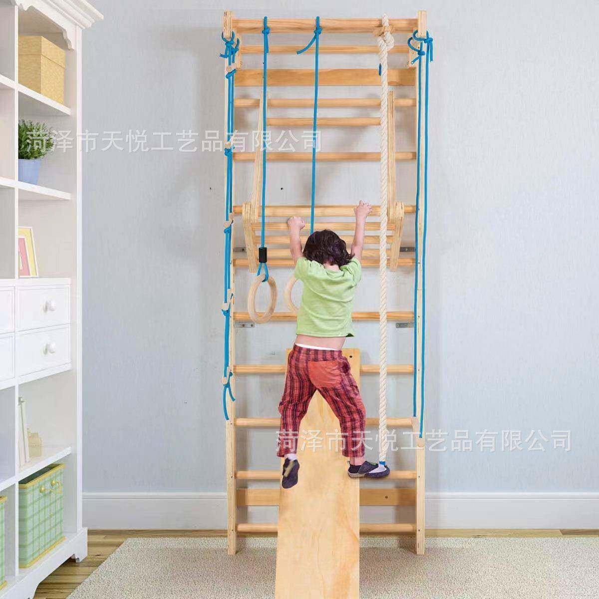 天悦肋木架室内家用组合健身器材训练康复儿童攀爬架压腿拉伸木架