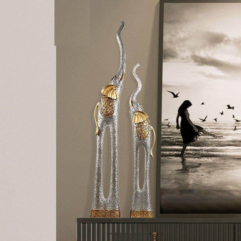 艺术抽象大象欧式创意复古装饰品电视柜橱窗吧台摆件工艺品象摆件,特色手工艺,其他特色工艺品,淘宝优惠券,粉丝福利购,淘宝优惠卷