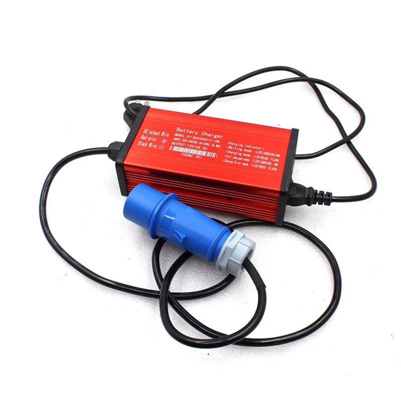 电动叉车配件SPN诺力加力半电动升高车新款牛年红堆高车充电器12V