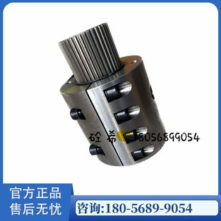 减速机连轴器 三一2方 3方菊花轴套 三一搅拌机轴端花键套 花键轴