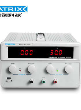 麦创可调式线性直流稳压电源 30V10A 18V20A 60V5A 测试维修老化