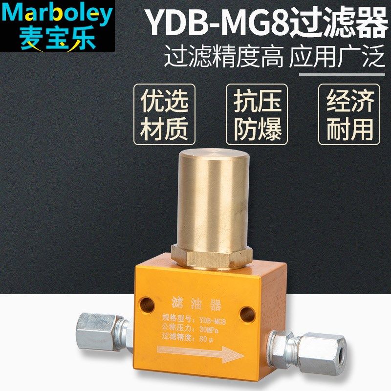精密过滤器/润滑泵干油滤网YDB-MG8三一搅拌站黄油滤芯润滑配件