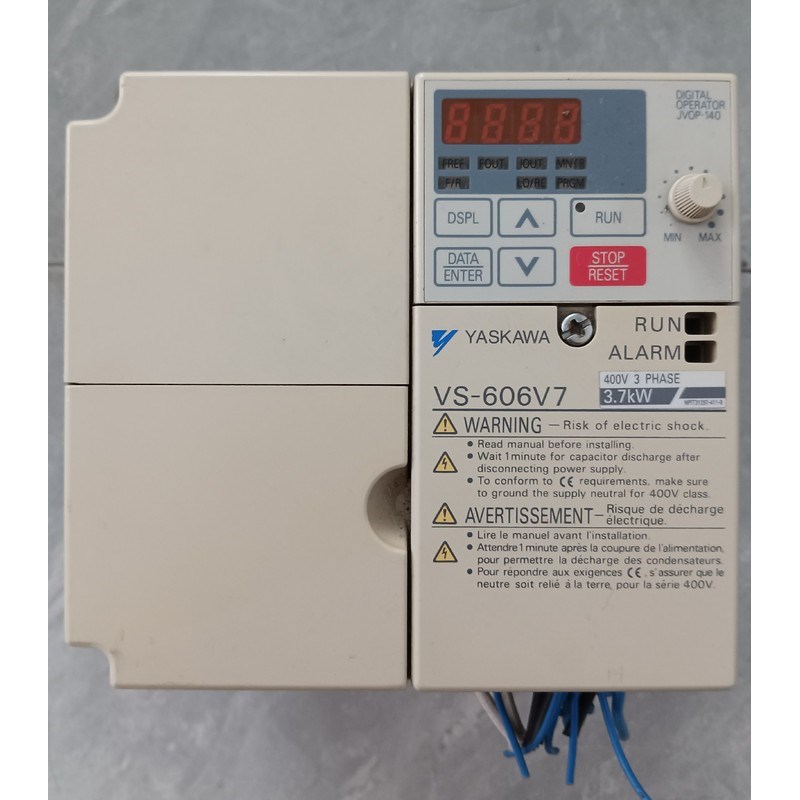 安川VS-606V7变频器CIMR-V7AT43P7 3.7