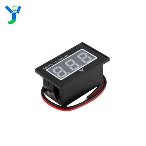 0.56寸灌封防水数显数字电压仪表V40D表头模块DC15-120V红色/绿色