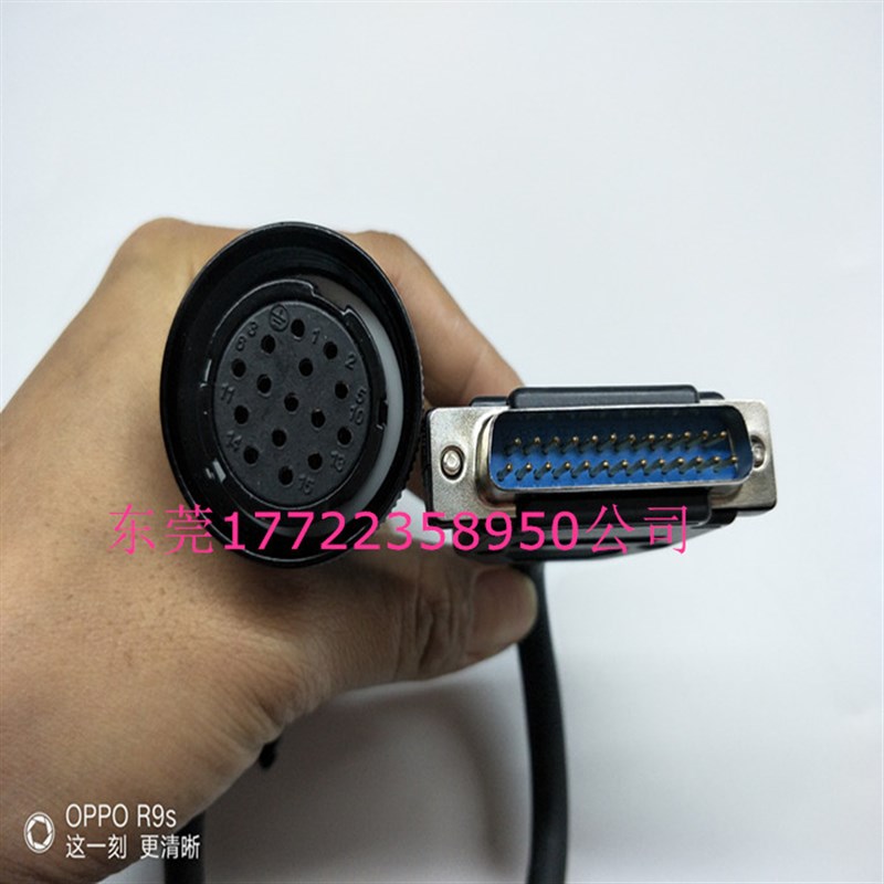 广数伺服电机编码器 DA98A B 反馈电缆线  130SJT 广州数控编码器