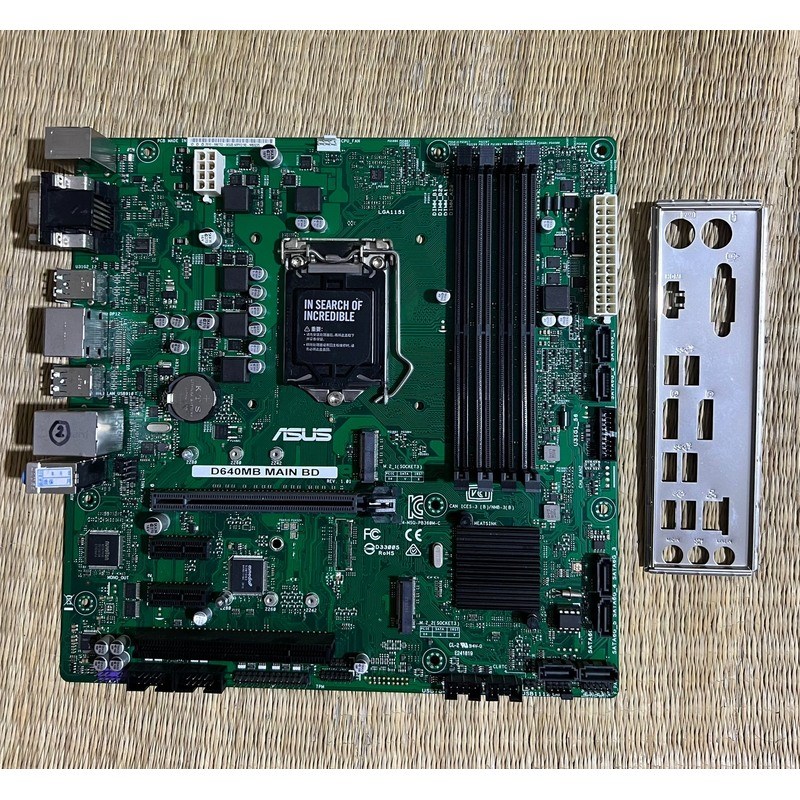 华硕D640MB/B360M-C主板②(准1151针B36