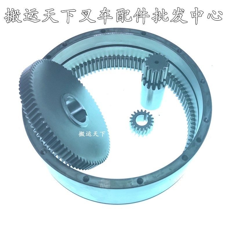杭叉电动堆垛高车托盘车驱动轮马达齿轮圈12孔齿轴承重轮促销配件