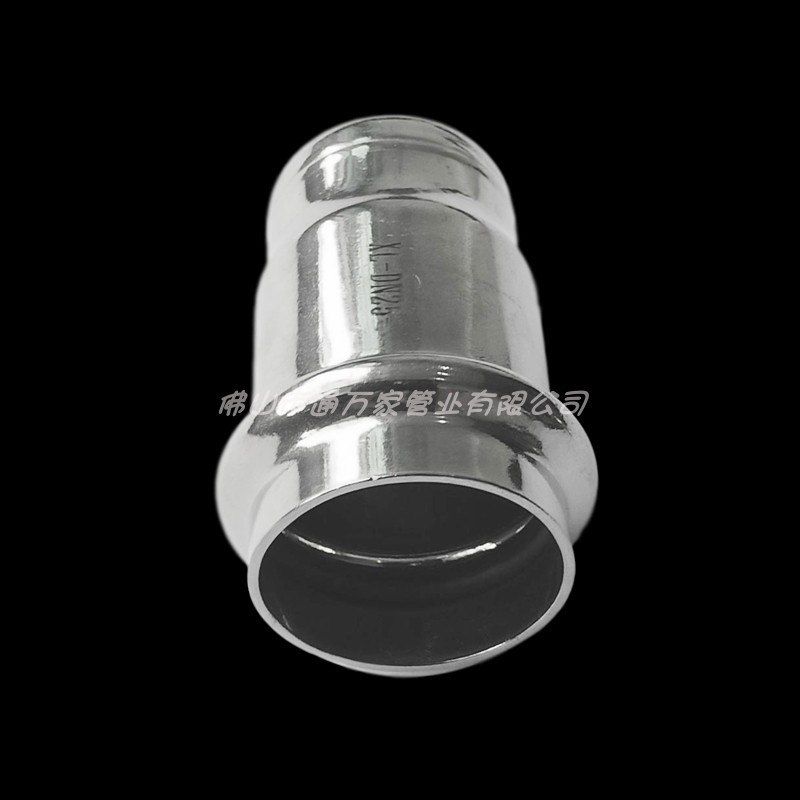 304不锈钢卡压管帽管堵堵头封口国标水管接头水暖配件厂家直销