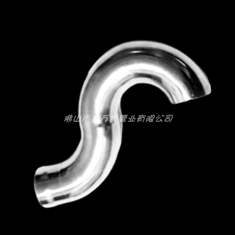 304不锈钢P型存水弯排水管件下水管接头DN50至DN300厂家直销