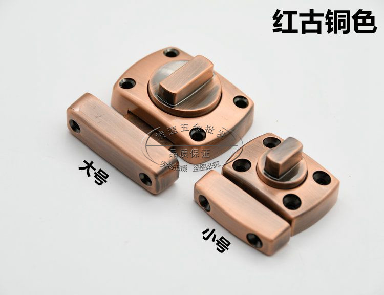 插销实用型门扣门栓防盗门明装卫生间木门免打孔插门锁扣搭扣老式