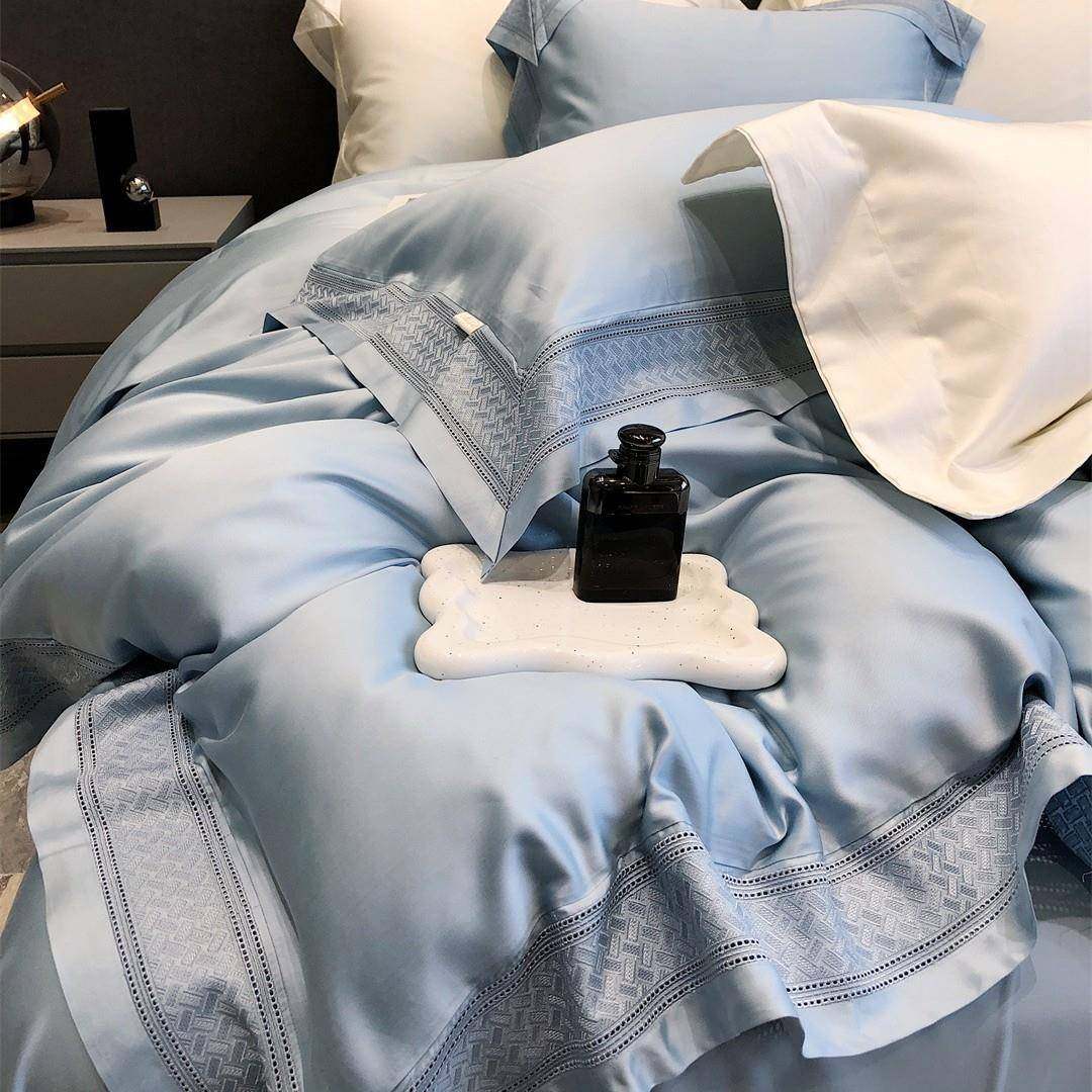 意式高奢风镂空边寝具床品高端凉感丝滑莱赛尔天丝四件套家纺芭莎,纺织面料/辅料/配套,纺织机械配件,淘宝优惠券,粉丝福利购,淘宝优惠卷