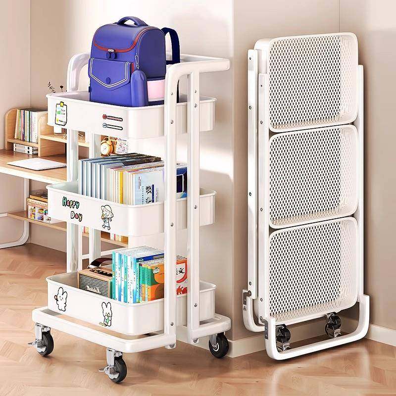 书包置物架带轮可移动书本放置架家用书桌下小推车神器书架收纳柜,智能设备,其他智能设备,淘宝优惠券,粉丝福利购,淘宝优惠卷