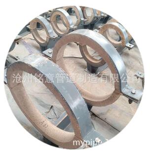 聚氨酯保冷管托DN377铭意保温隔热管托铭意