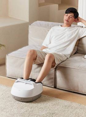 乐伽足部揉捏按摩器足疗机白色