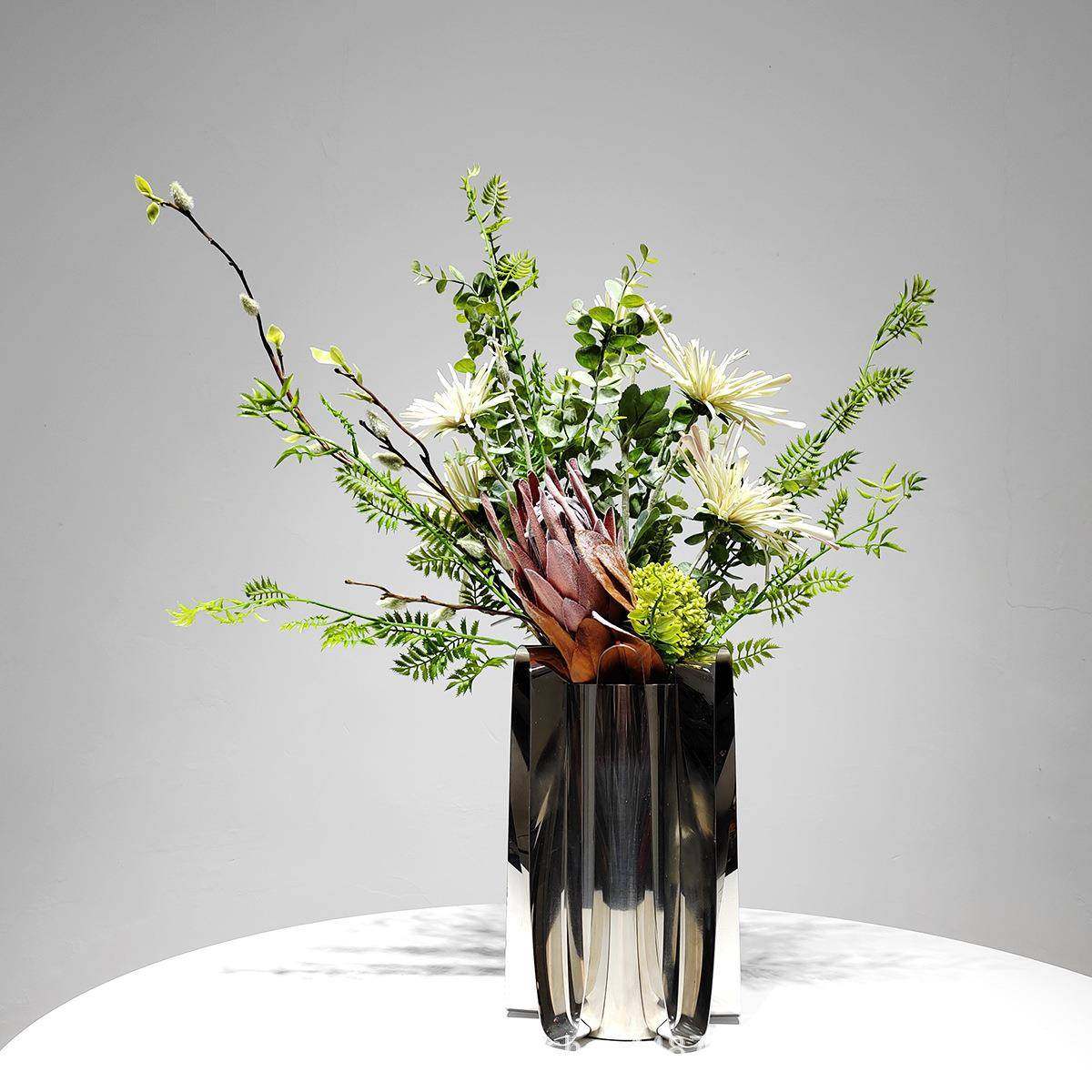 现代轻奢仿真花艺绿植盆景客厅假花洽谈桌高端盆栽家居装饰品摆件,智能设备,其他智能设备,淘宝优惠券,粉丝福利购,淘宝优惠卷