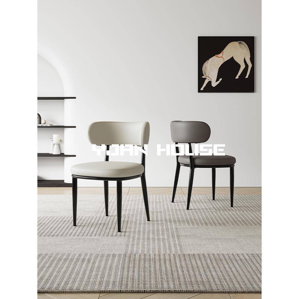 椅子见意大利Normcore设计师岛餐椅轻豪华现代高端2025新餐椅