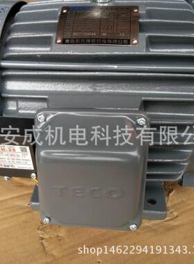 东元刹车电机马达直销TEGH112M-45HP3.7KW4PAEEFF3卧式