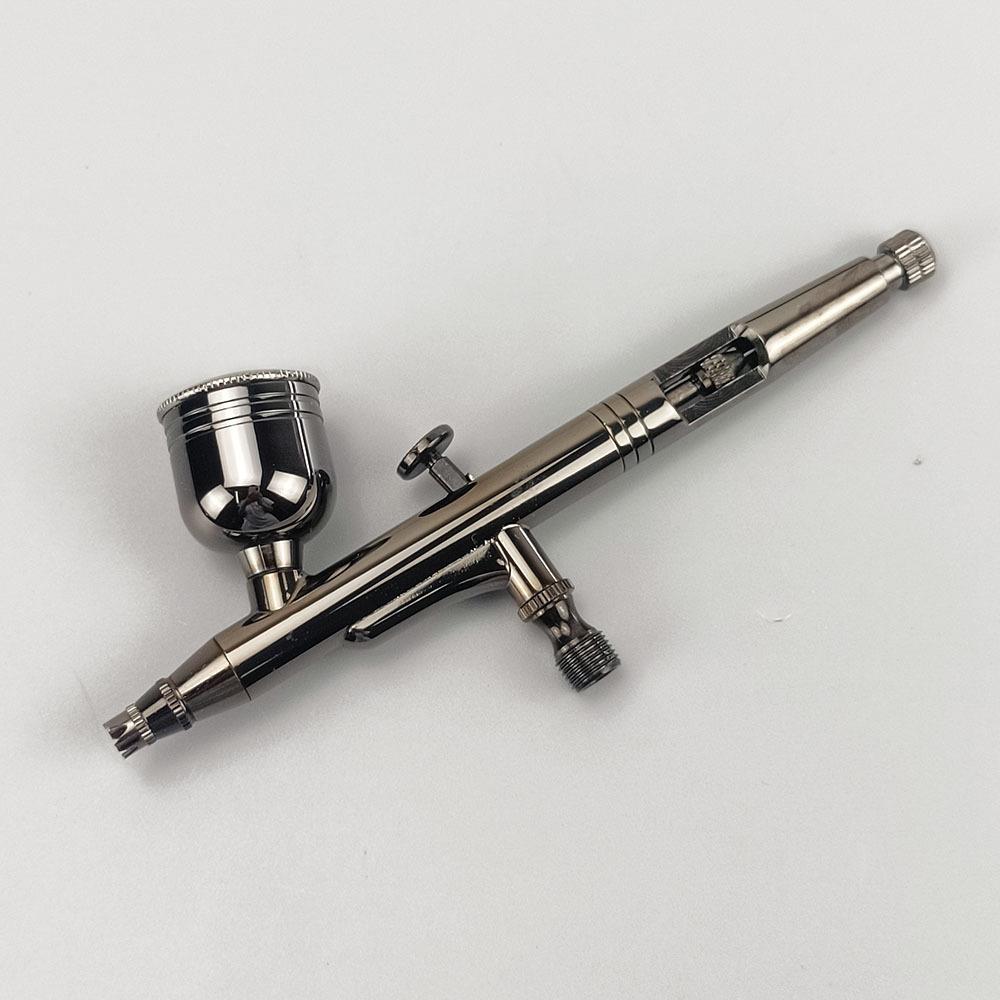 HD-130火焰黑喷枪笔美术喷笔上色类汽车彩绘模型墙绘修补喷漆笔