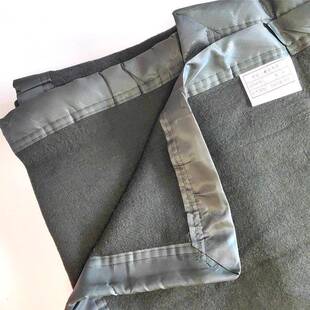 毛毯防汛援外应急救灾军绿色毛毯储备毛毯1.5*2米