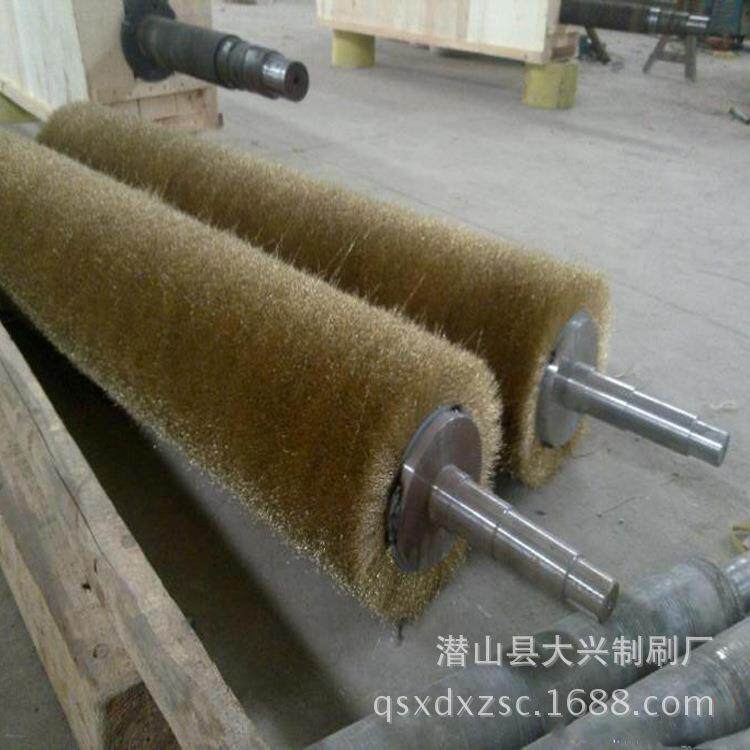 生产不锈钢丝辊刷抛光去毛刺除锈毛刷辊各种毛刷辊加工