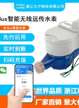 智能预付费水表智能水表MBus智能水表DN25无线远抄表出租房扫码