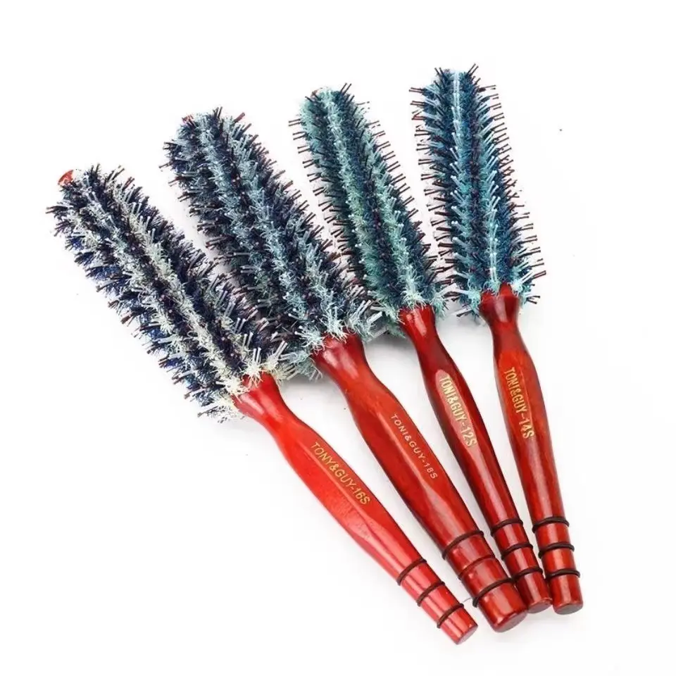 美发店吹风造型卷梳专用滚梳子头发蓬松专业圆卷发鬃毛发廊理发店