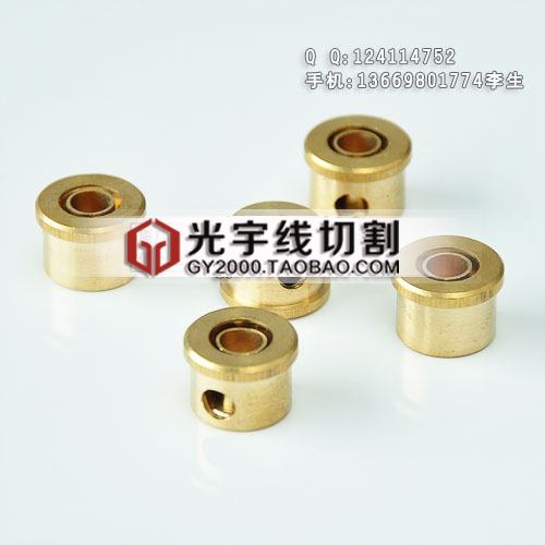 线切割配件 线切割水咀 苏州长风机小铜水咀 4元/个 冲五钻