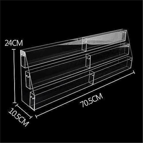 亚克力摆展能示架本册架盒装笔本子丝袜架贺卡杂志收架纳1多功放