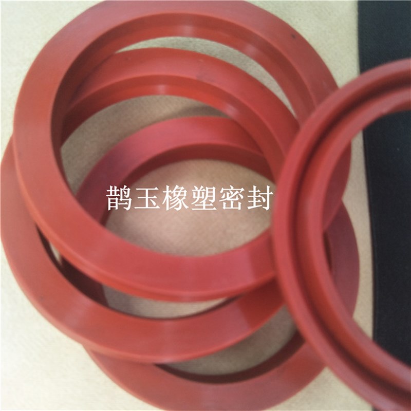 橡胶油缸密封圈 氟胶耐高温UN UHS Y型密封圈 硅胶 丁青油缸油封