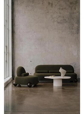 idao约家具工厂椅侘寂风小户型卧室懒人沙发北欧简现师代设计PAU