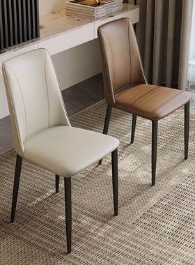 椅餐具家用意式极简简餐桌椅AL-92459子现代简约易家餐厅凳子设计