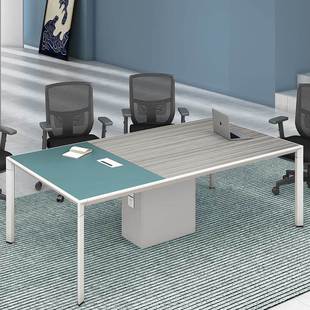 议佛山工厂会长桌简约现代培训室培训桌301小型会桌议桌椅条组合