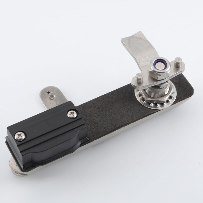 生久MS874配电箱柜不锈钢平面锁XAT24防水带盖锂电设备充电桩门锁