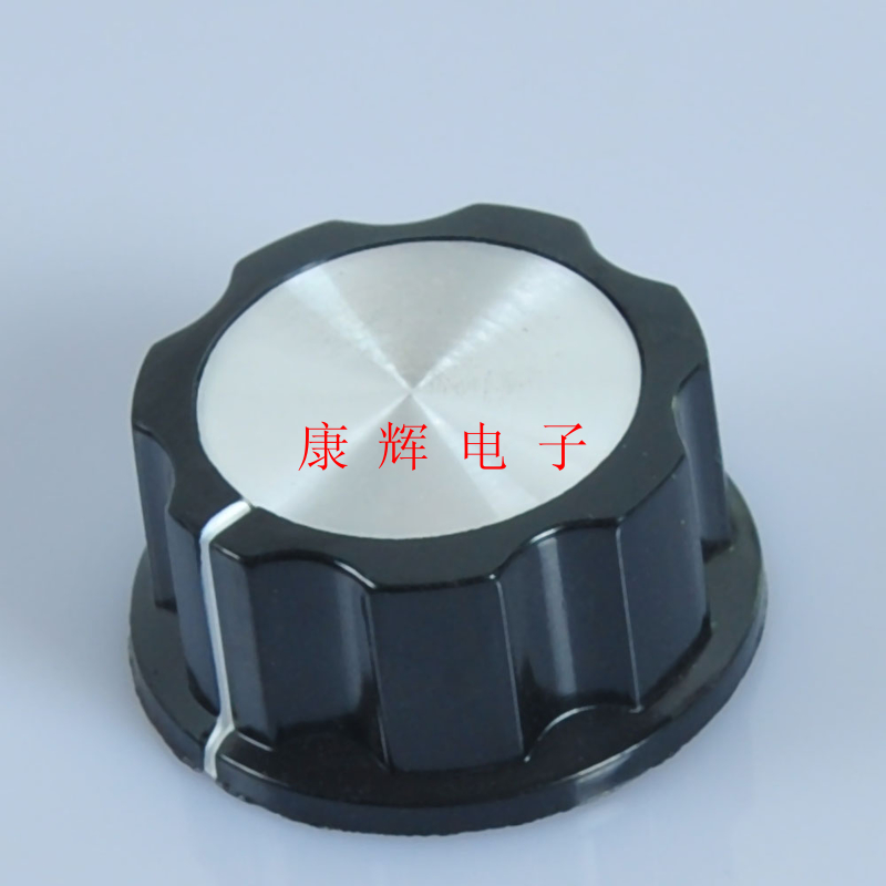 供应电位器旋钮 WH118/WX050等 胶木旋钮/帽子 铜芯 6mm内孔