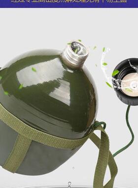 登山大容量车载军学生女军人温训用水壶铝男保暖轻便保VLT壶旅游