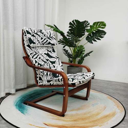 波昂闲懒人午睡居宜美家用成人沙发深色波昂手扶休阳台老人IXD椅