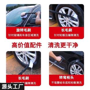 高压洗机全套洗22V家用seYTJHM3小型0刷车洗车洗车泵车清机洗车器