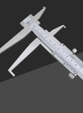 桂林内沟槽游标卡9BWU-150-20-30m0m双内沟卡尺尺长爪0内径精密量