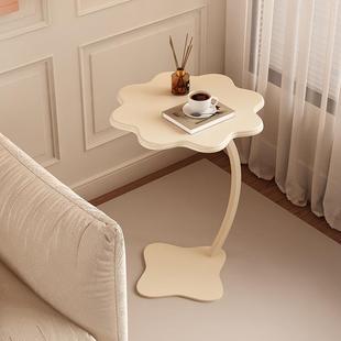 奶油风F97S77HM茶几客厅移家用可动小边几型简现代小户约茶桌出租