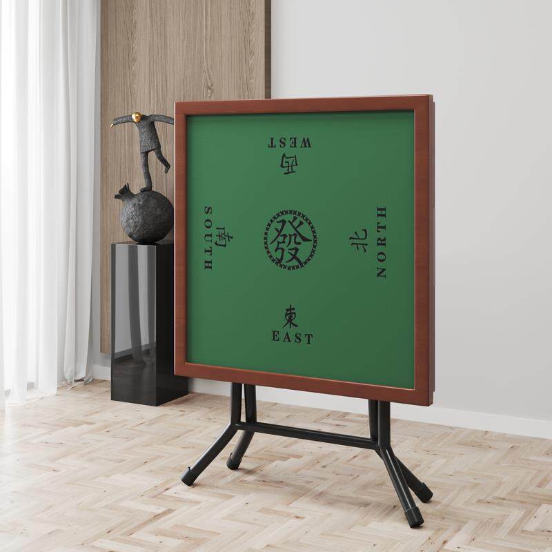 麻将桌家DWI用折叠牌桌手搓方简打牌台手动桌小易型麻棋将牌桌子