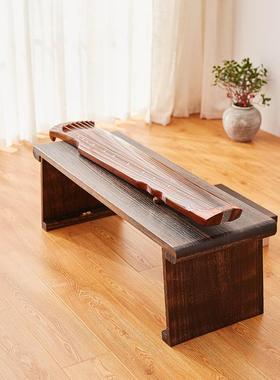 可折叠桐木中古琴桌凳便携式禅意古共台鸣矮琴桌琴筝桌新式DIG国