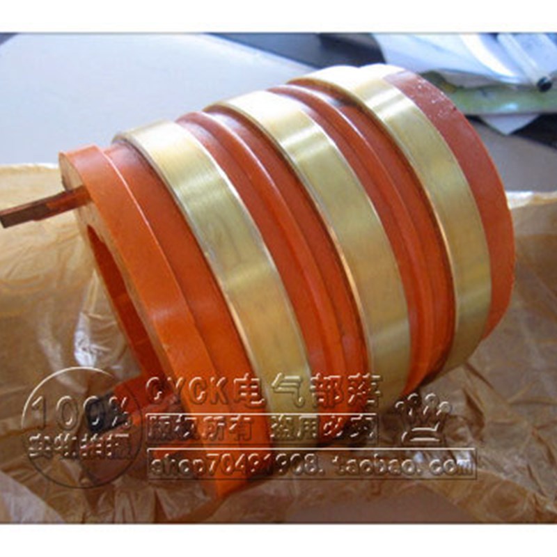 YZR200L-6 电动机滑环 22kw 外径140高度125内径85 键槽16 YZR225