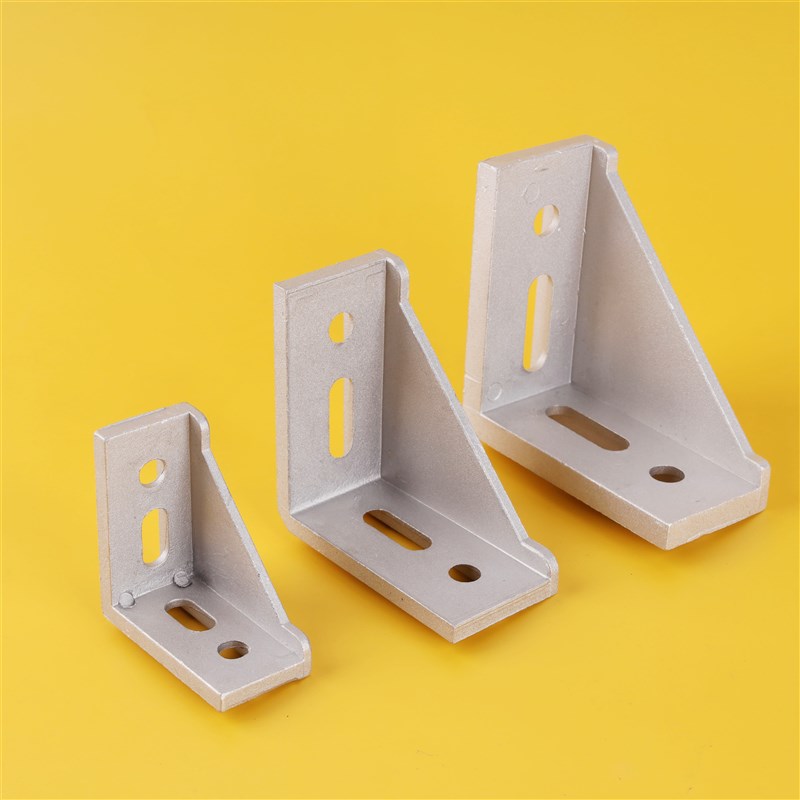 3060强力角件4080加强铝角码工业铝型材直角连接三角支架2838角座