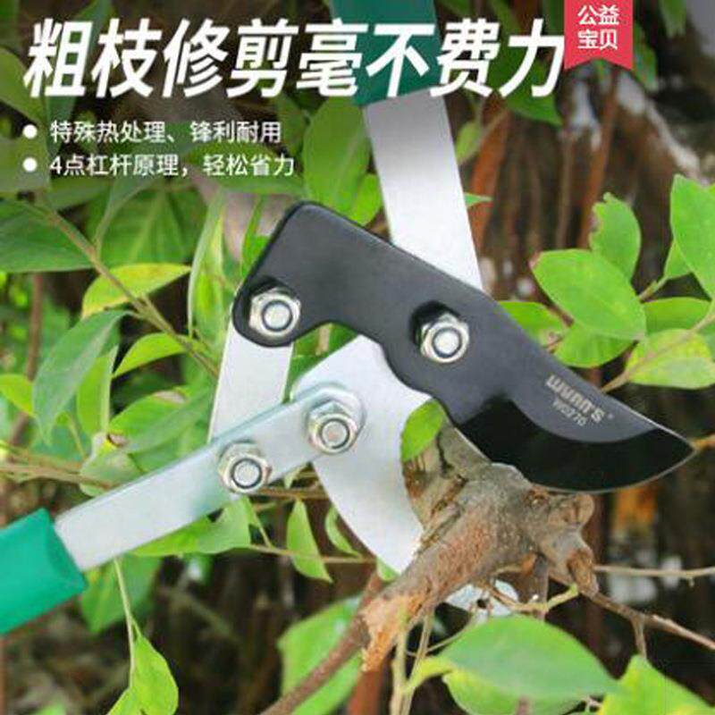 威力狮伸缩剪大力剪 W果剪树大剪刀高枝园NRL林粗枝修枝剪W0359 0
