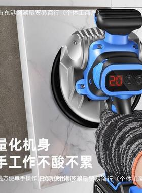 Xdd超易平瓷砖平铺机砖机贴大率振功61544动器铺大板地板墙砖震动