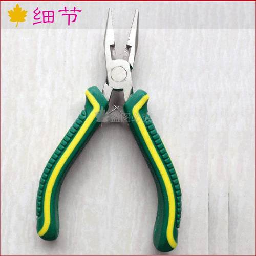0威力狮5寸子125M迷你尖嘴钳 尖咀钳 钢丝钳 珠XVCM宝钳 镍合钳 S